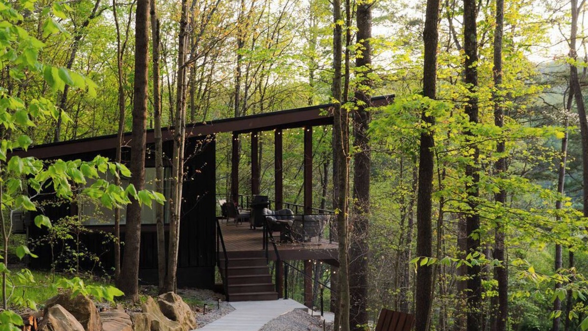 Laurelville Cabin | Passion @ The Patch, Lux Couples Getaway w/View, massage chairs, movie theater