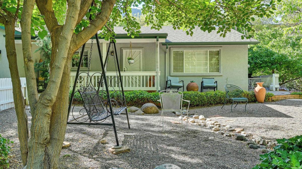 Sedona House | Patio & Mtn Views: Tranquil Sedona Gem