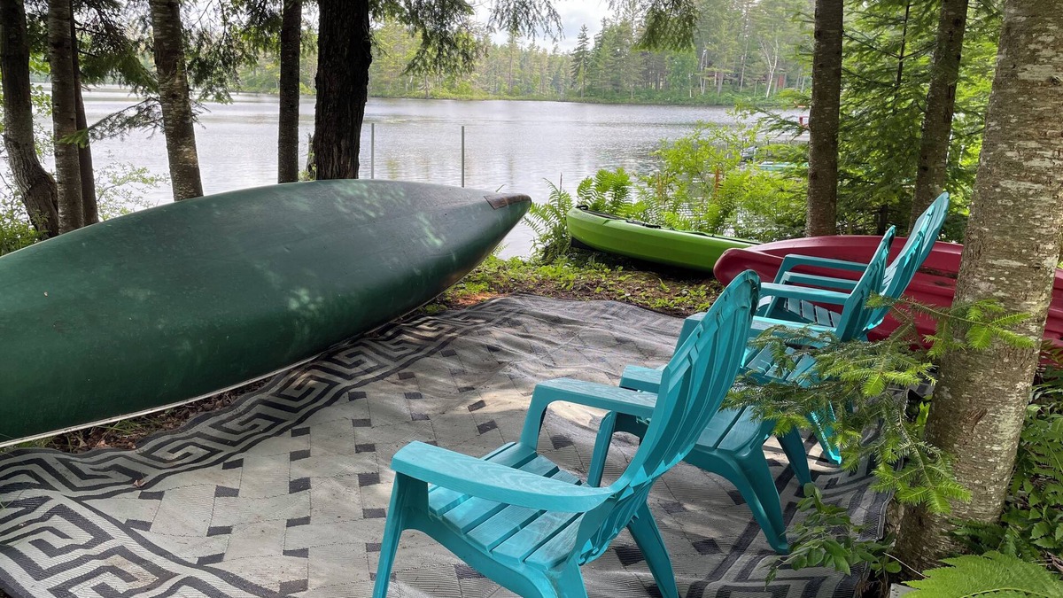 Rainbow Lake House | Peaceful 2-bedroom home on Rainbow Lake