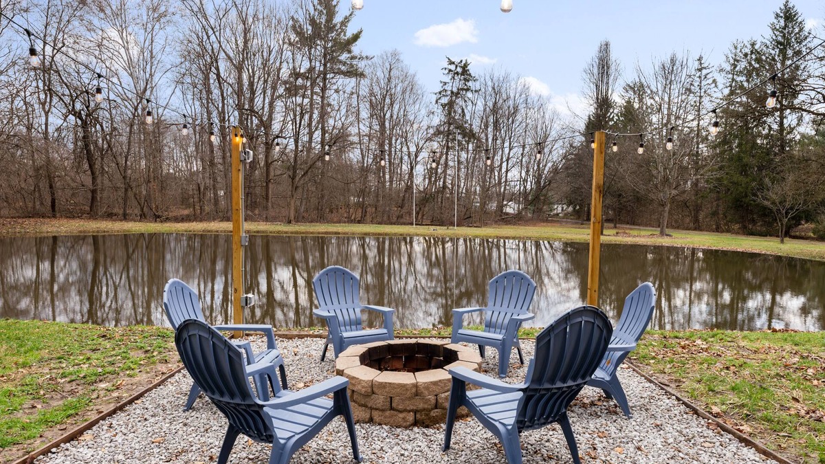 Etna House | Peaceful 9-Acre Retreat with Pond, Hot Tub, Trails & Game Room – 3br/2.5ba