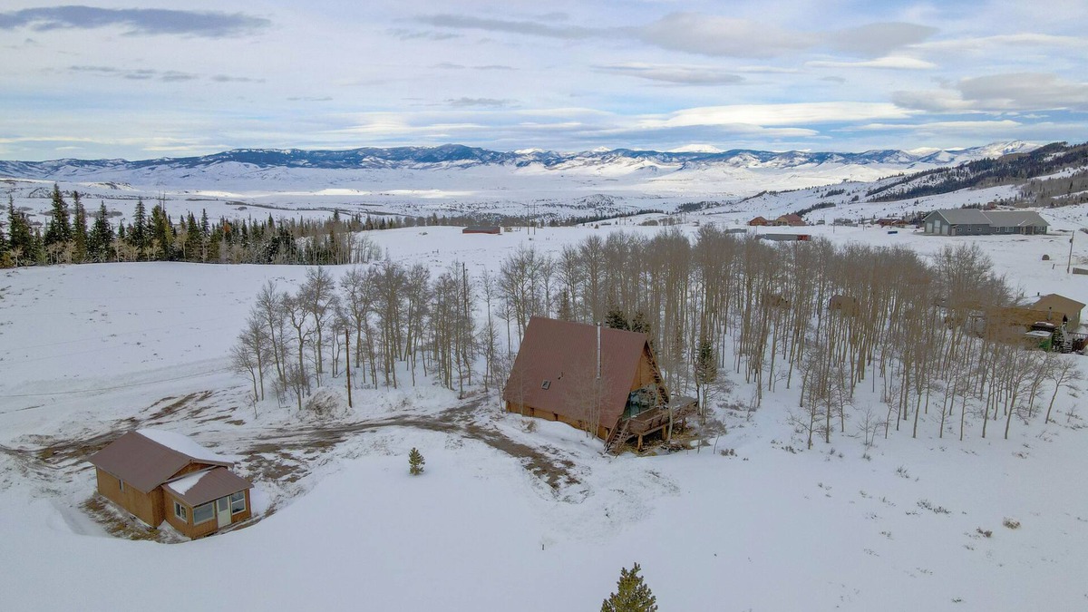 Kremmling Cabin | Peaceful A-Frame Cabin - Great Views with Hot Tub