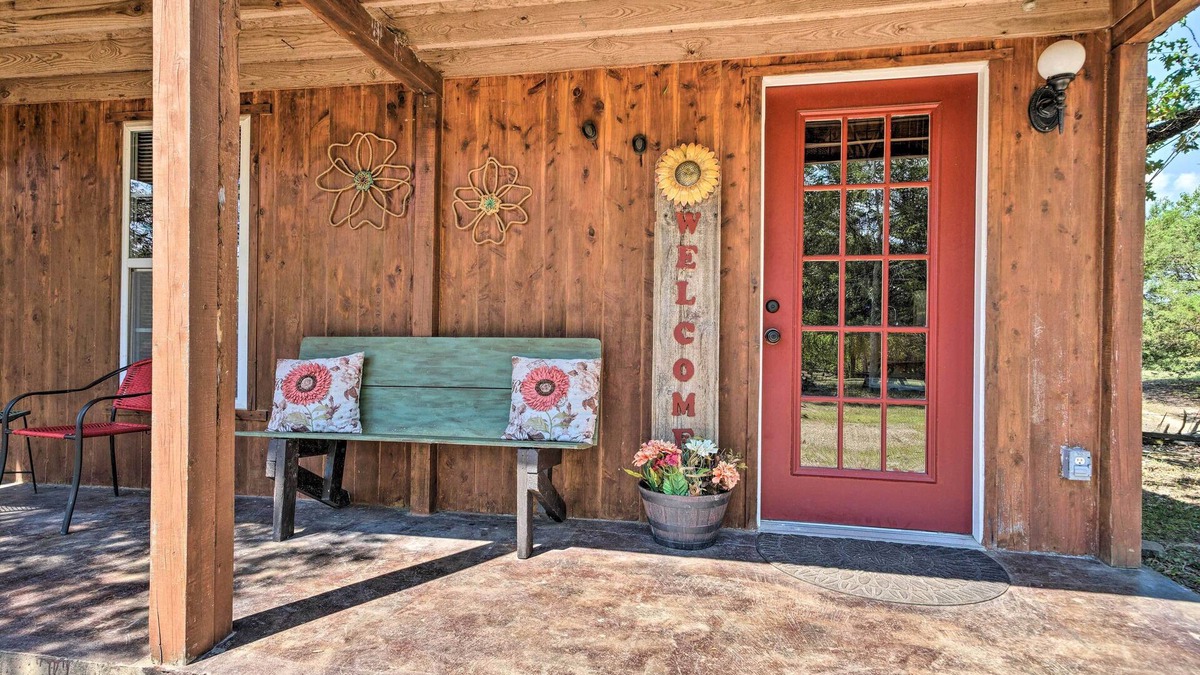 Nashoba Cabin | Peaceful 'Black Fork Cabin 1' - Fish On-Site!