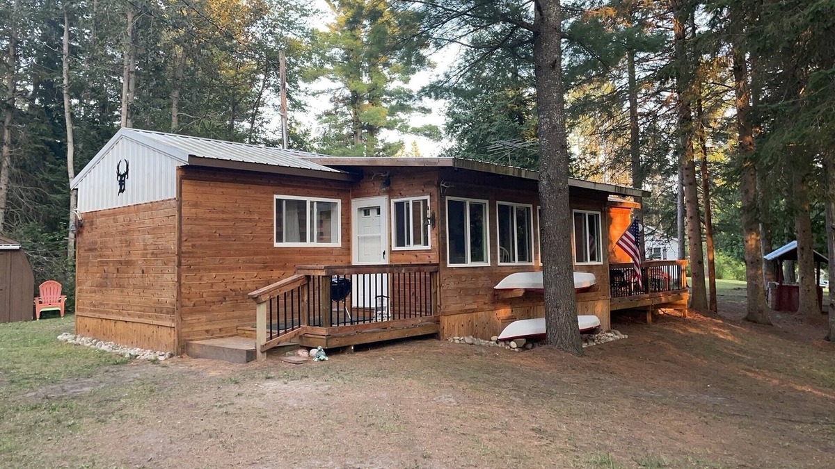 Cheboygan Cabin | Peaceful Cabin with Boat Dock along the Black River