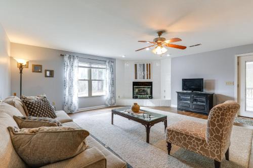 Council House | Peaceful Delco Family Home with Private Deck!