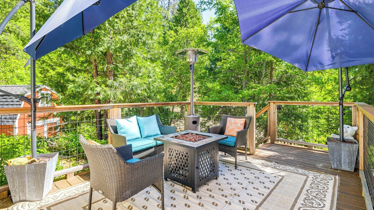 Twain Harte House | Peaceful Forest Views & Patio: Twain Harte Home