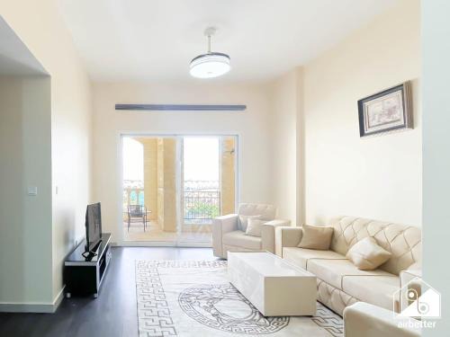 Al Hamra Village Apartment | Peaceful Lagoon View l 1BR in RAK with Balcony