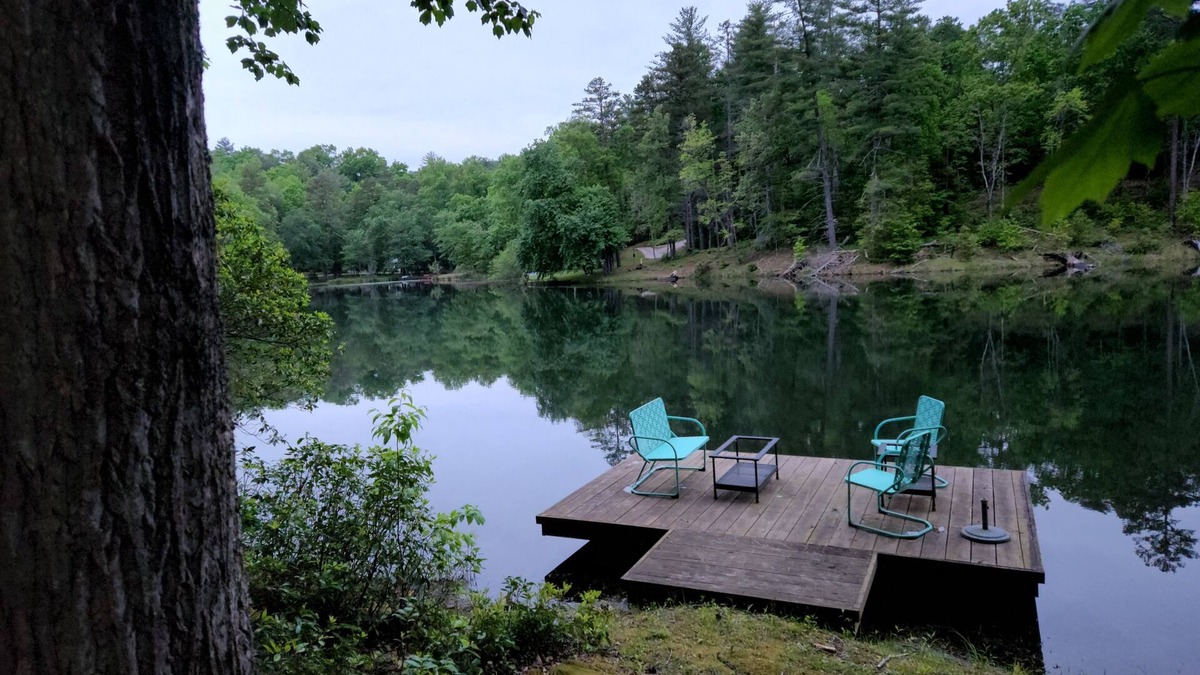 Mountain Rest Cottage | Peaceful Lakeside Haven w/private dock; boating, hiking swimming just steps away