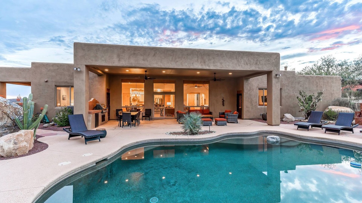 Catalina House | Peaceful Retreat with Pool, Hiking/Biking From The Door & Views!