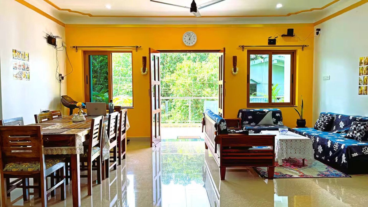 Aldona Villa | Peaceful Riverside Villa with AC Rooms