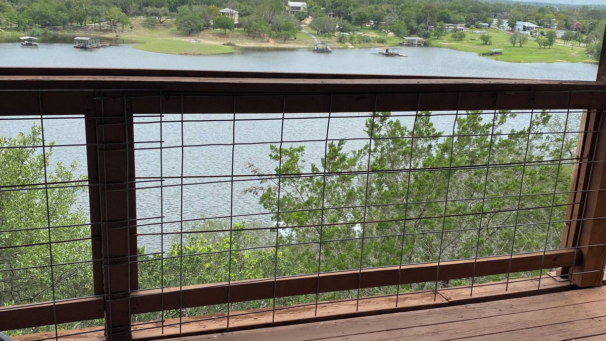 Point Pedernales House | Peaceful rustic cabin in the country overlooking the Pedernales River + Hot Tub.