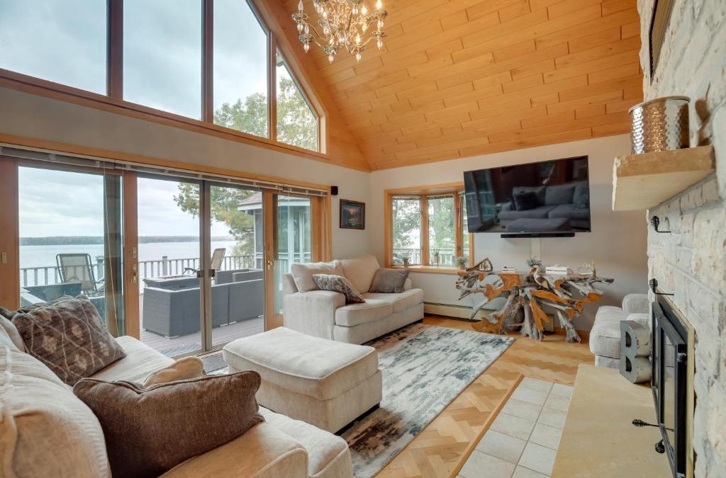 Pelican Lake House | Pelican Lake House with Boat Dock and Sauna!