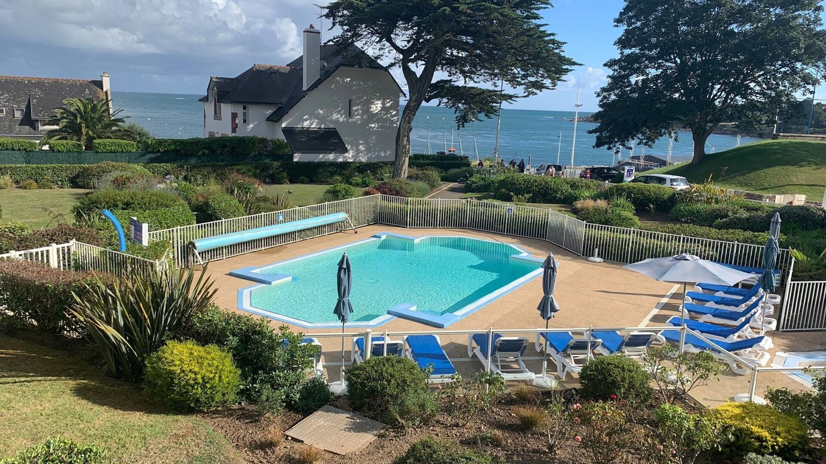 Benodet Apartment | Penfret - Appt avec piscine, vue mer, plage à 50m