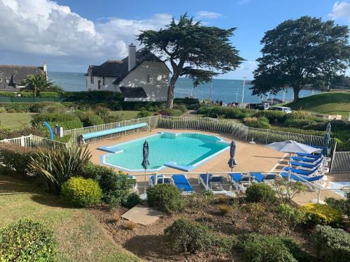Benodet Apartment | Penfret - Appt avec piscine, vue mer, plage à 50m