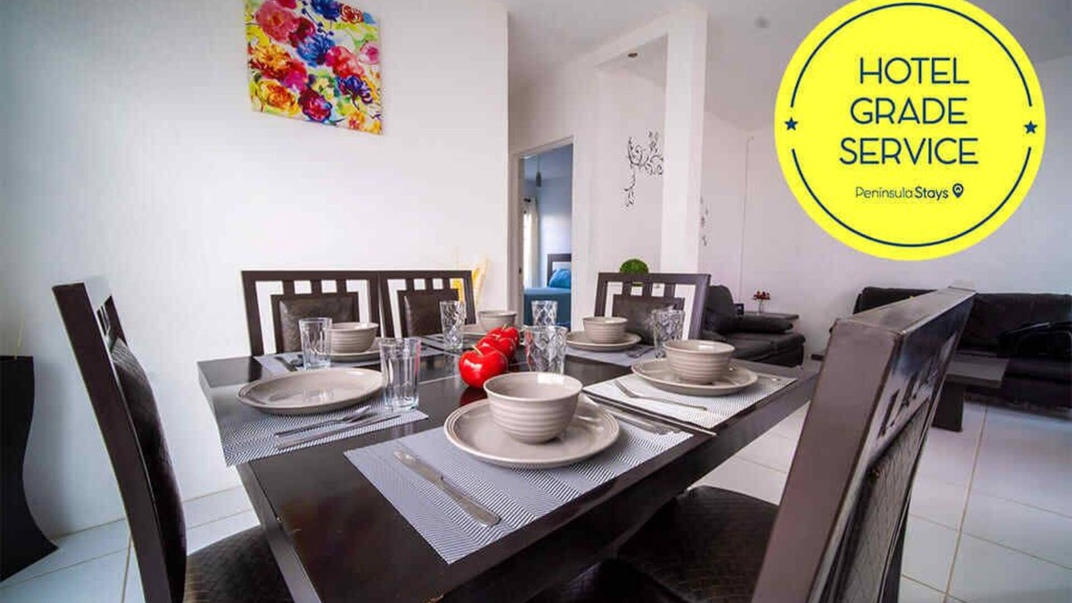 Chetumal House | PENINSULA STAYS 2 BR House @ Gated Community 24/7 Security