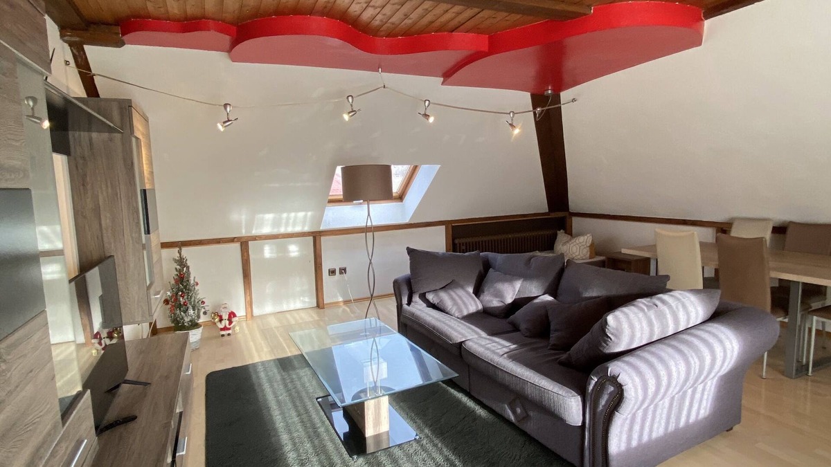 Langensteinbach Apartment | Penthouse - 4 rooms with terrace for up to 10 people