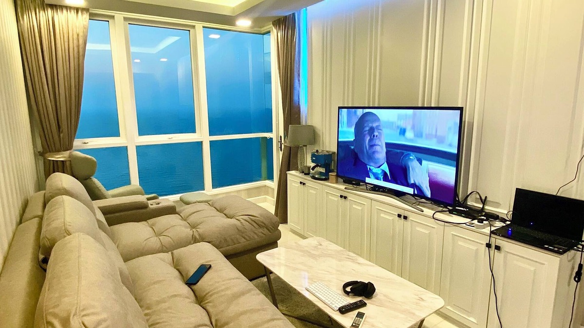 Bang Sare Apartment | Penthouse 5*, 60 sq. m. Bangsare Bay -10m. 32th floor. Luxury finished equipped.