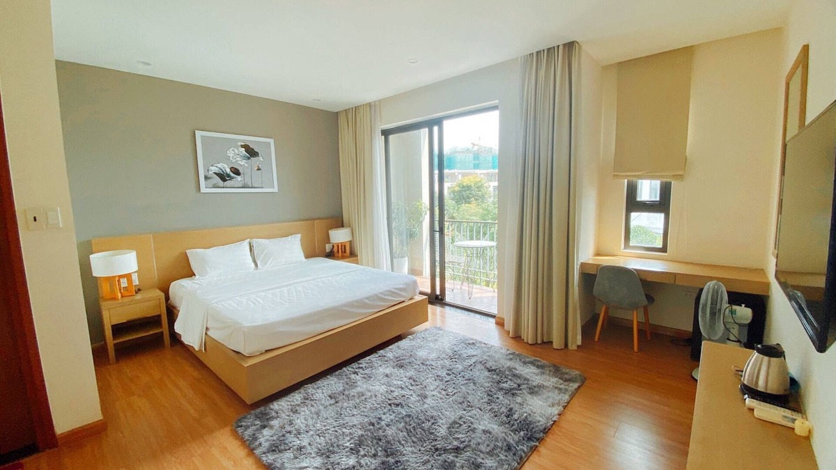 Ha Long Condo | Penthouse Duplex Wabi-sabi 3BR, Pool-BBQ, Sky View