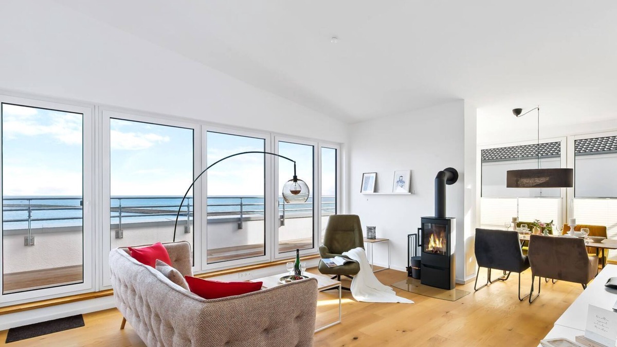 Olpenitzdorf Apartment | Penthouse Hygge on the beach/sea view/roof terrace - Penthouse on the beach -