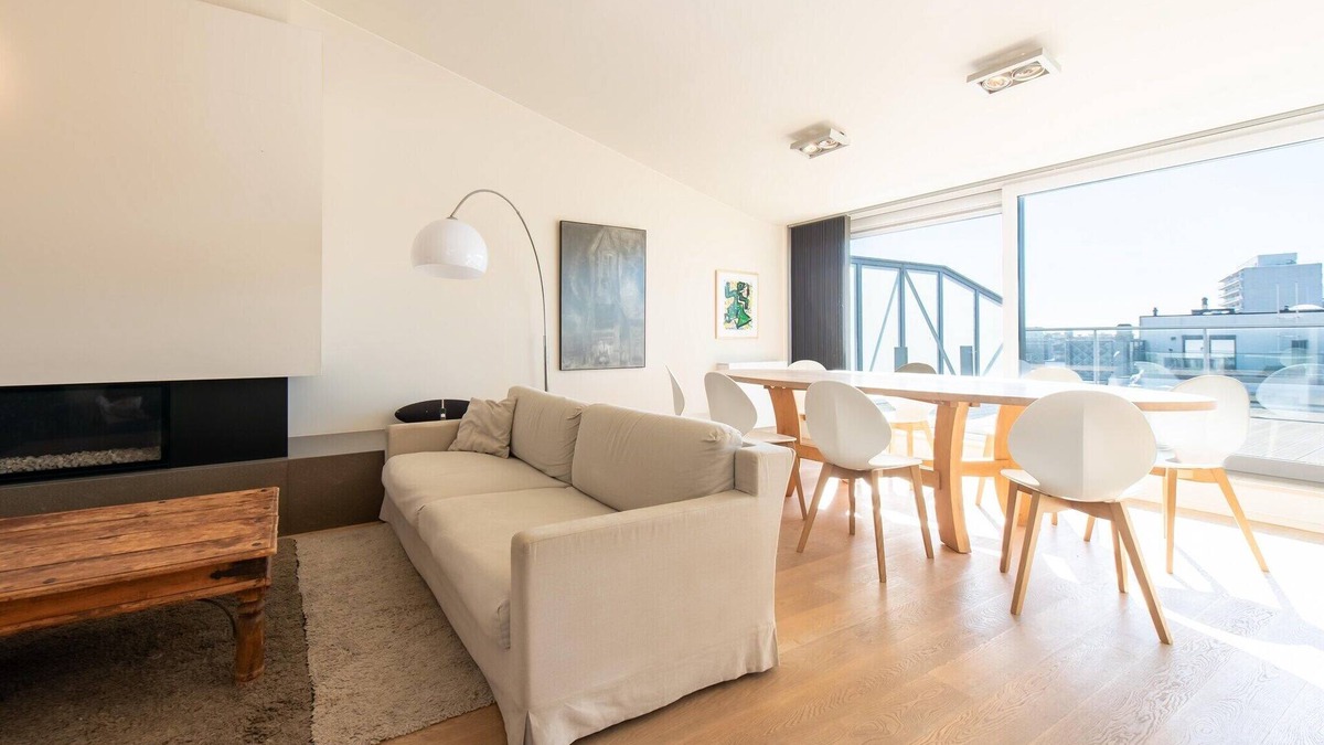 Ostend City Centre Apartment | Penthouse in Belgium with Marina Views