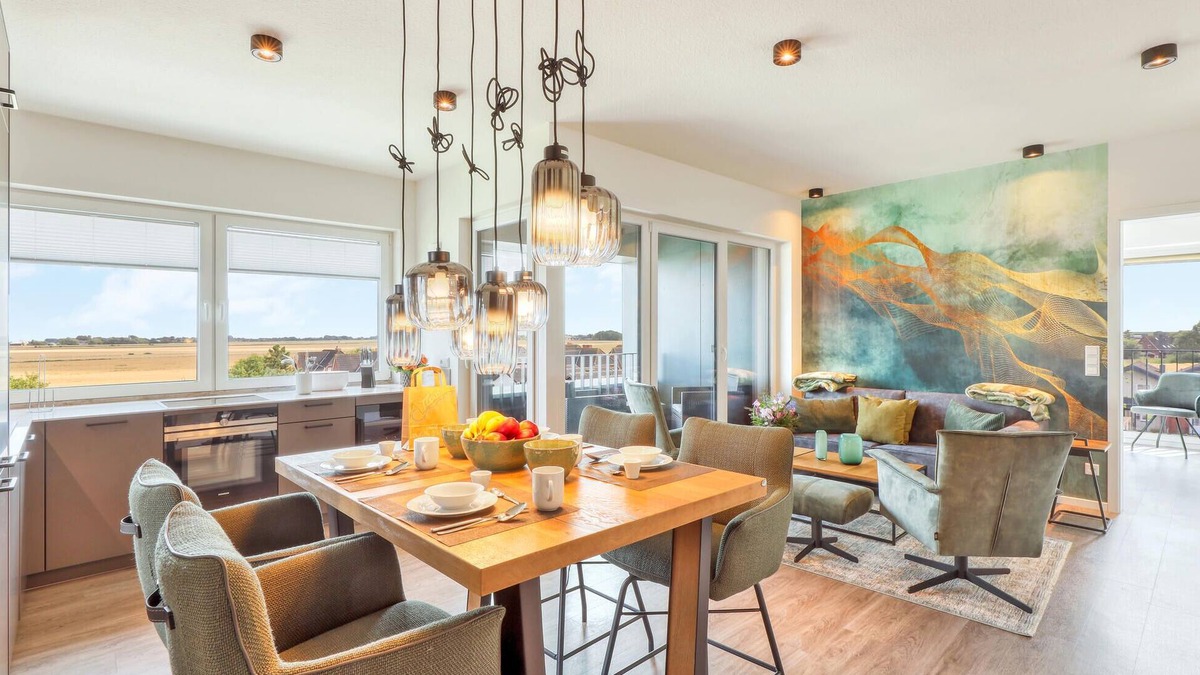 Norderhafen Apartment | Penthouse Nordstrand Watt