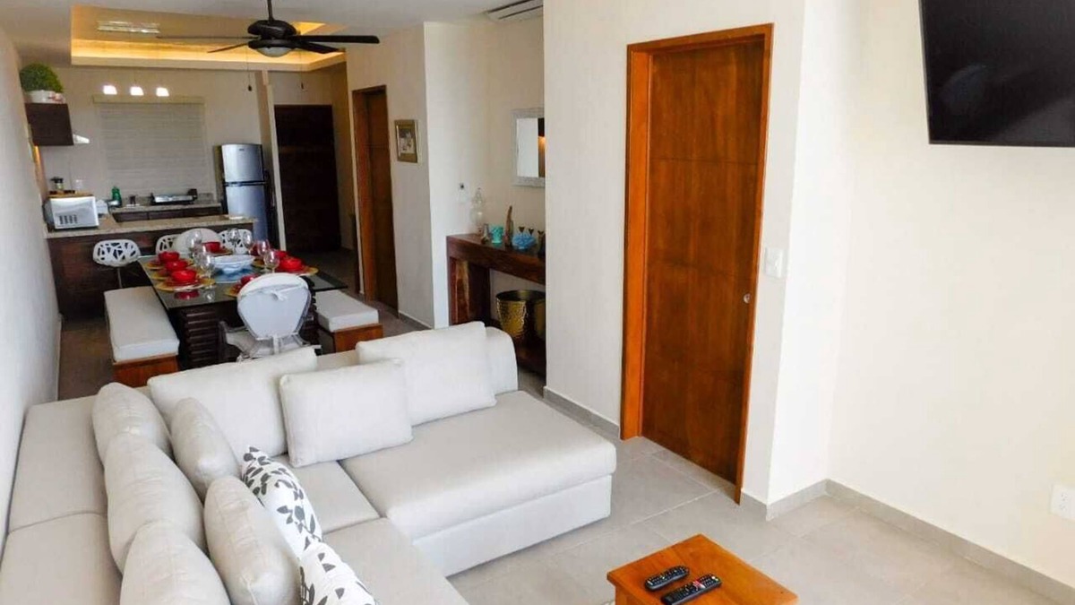 Majahual House | Penthouse Sea View+WIFI+Pool