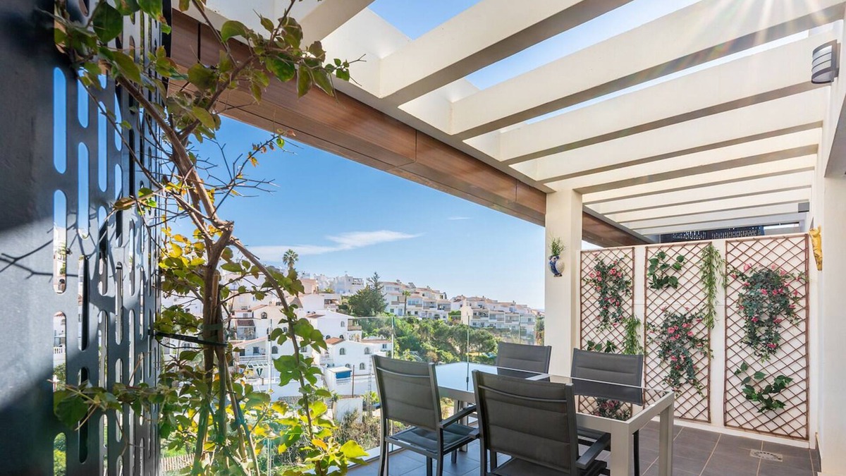 Benajarafe Apartment | Penthouse with roof terrace at walking distance of beach