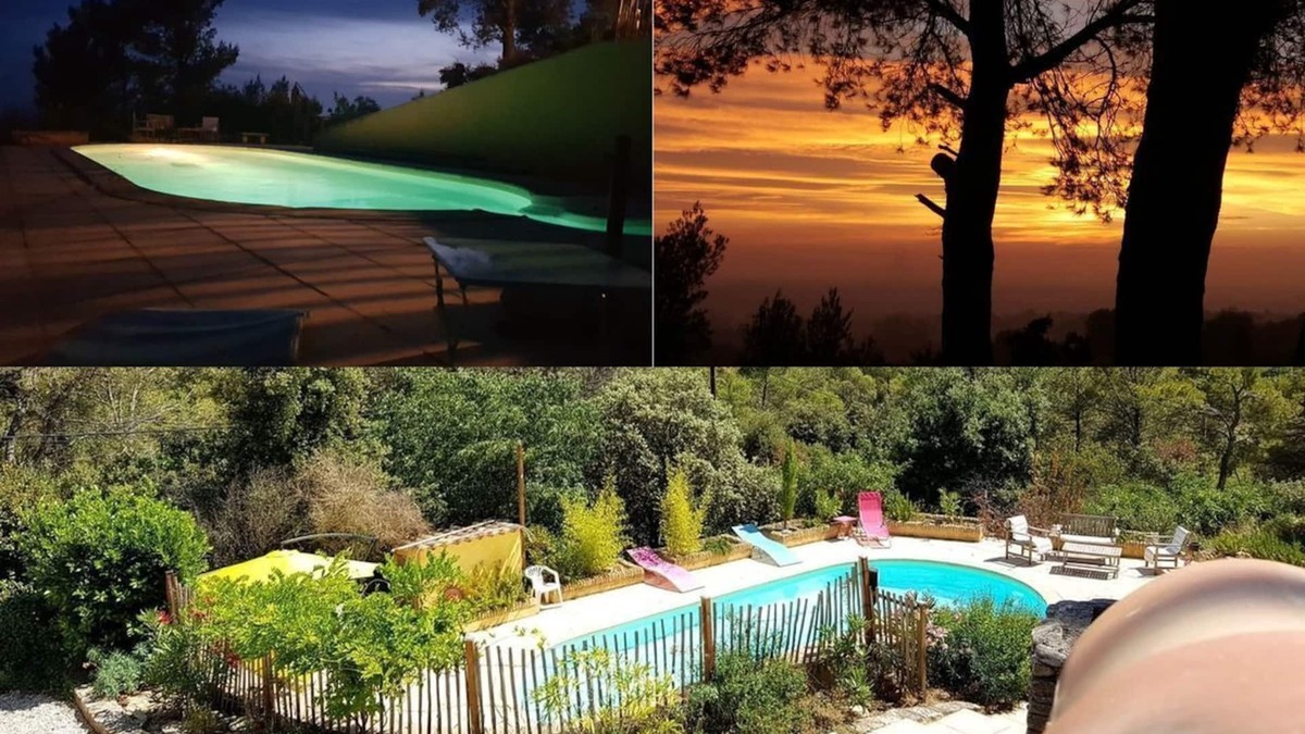 Saumane-de-Vaucluse Villa | PERCHED ON THE SIDE OF THE MOUNTAIN AMAZING VIEW OF LUBERON AND THE ALPILLES