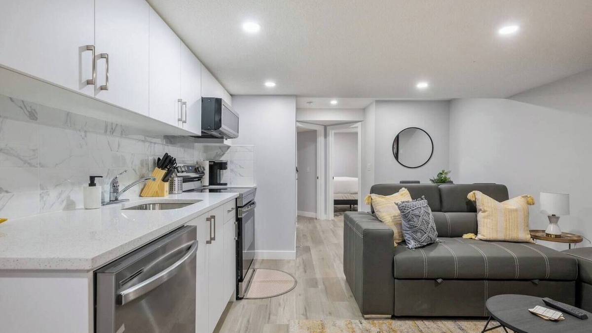 Airdrie House | Perfect 2BR Airdrie Suite - Near Calgary, WiFi