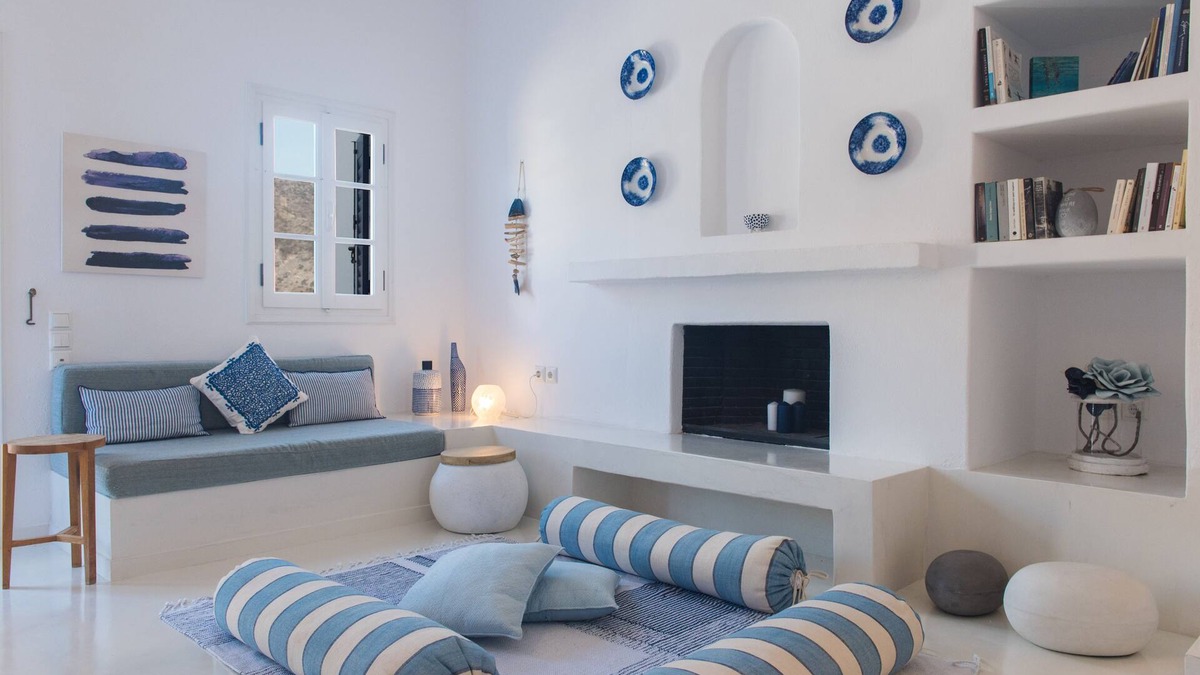 Kamares Villa | Perfect for families, 250m from the ideal beach for children