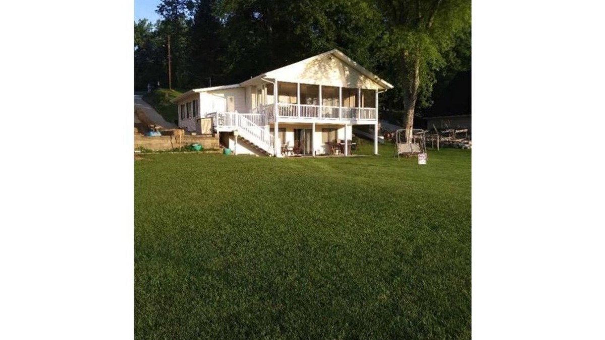 Lake James House | Perfect for Families! Lake James Home, Huge Lakeside Yard, Private Dock, & More!