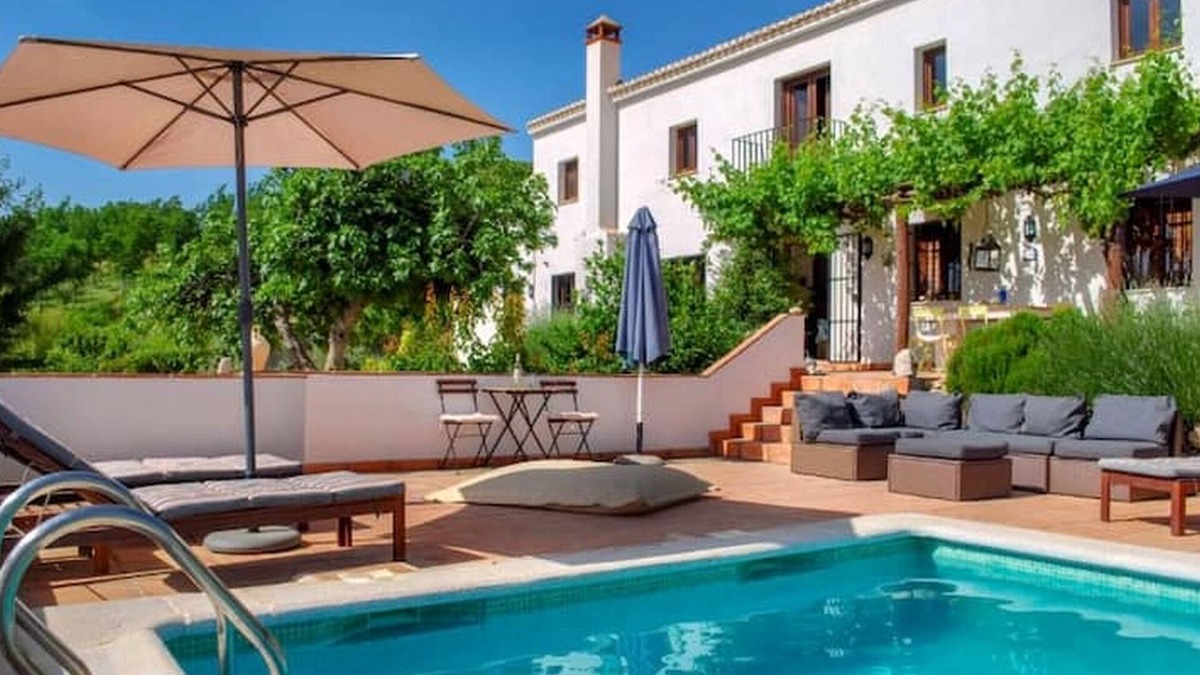 Montefrio Villa | Pet-Friendly 'Finca La Casa 1950' with Mountain View, Pool & Wi-Fi