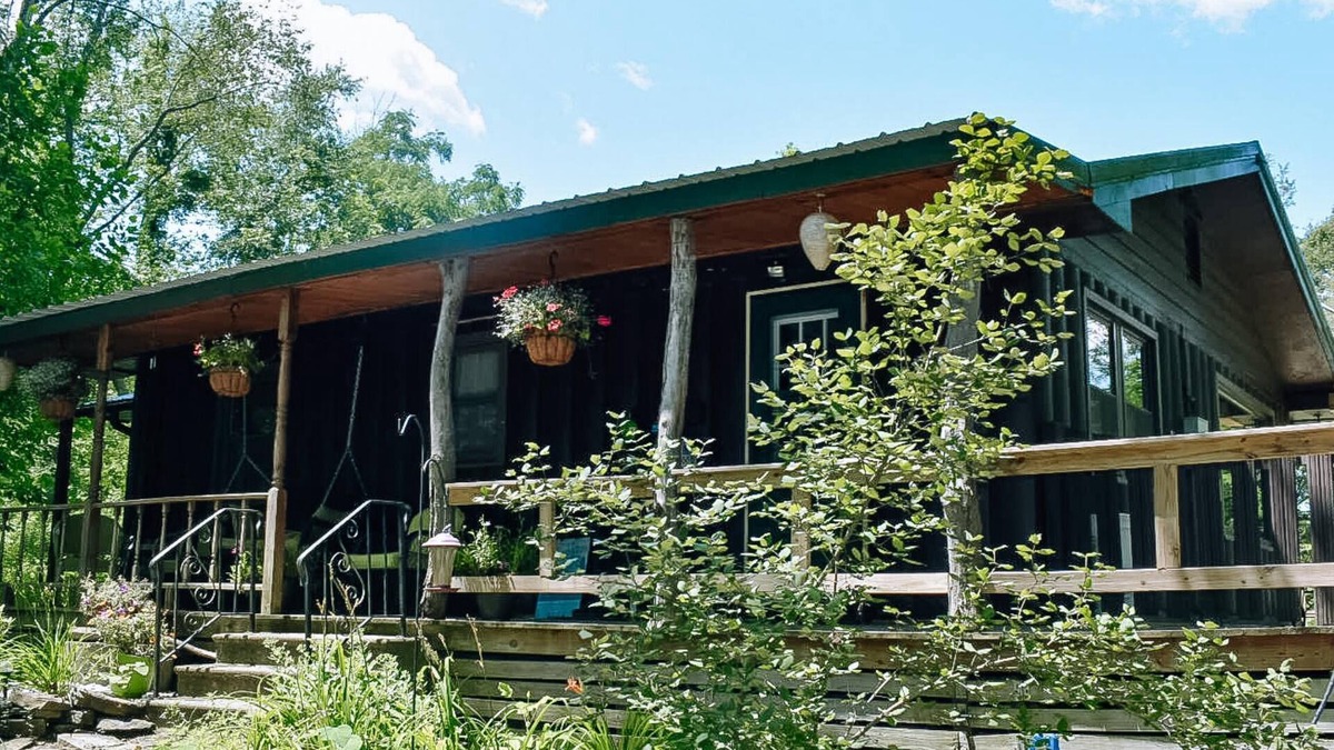 Helmsburg Cabin | Pet-friendly, near Lake Lemon.