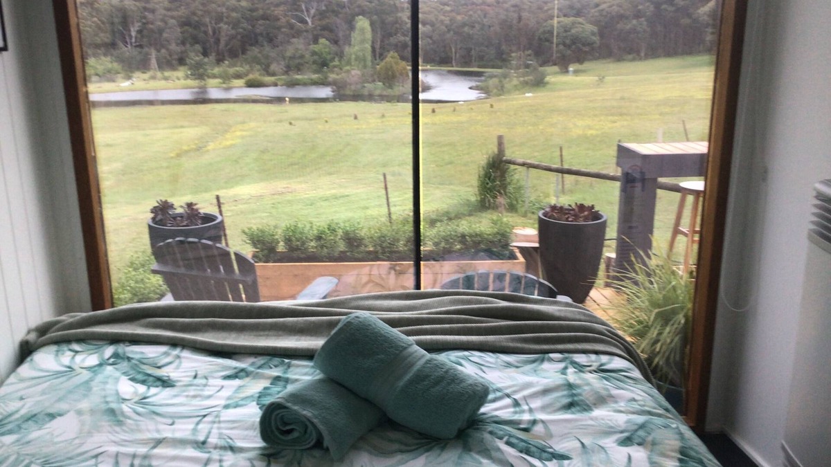 Drummond North House | Pet friendly, Off-grid Tiny home with lake view