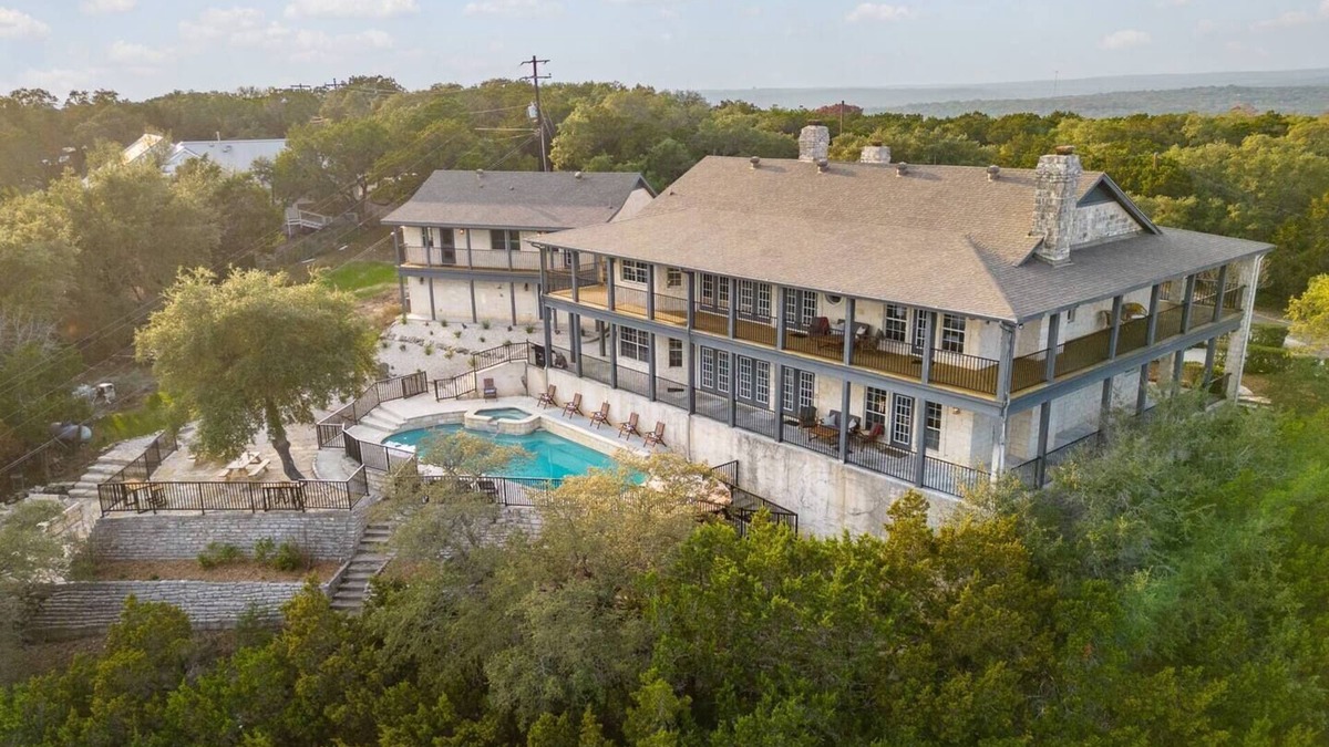 Wimberley House | Pet-Friendly! Pool/Spa, Views, Arcade, EV Charger