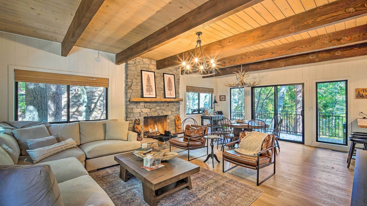 Cedar Glen Cabin | Pet-Friendly Retreat w/Game Room & Fire Pit!