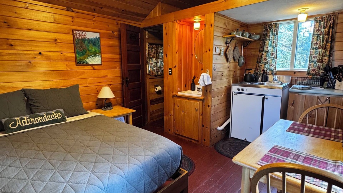 Lake Placid House | Phelps Adirondack Hiker Cabin