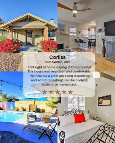Coronado House | Phoenix Home Pool & String Lights