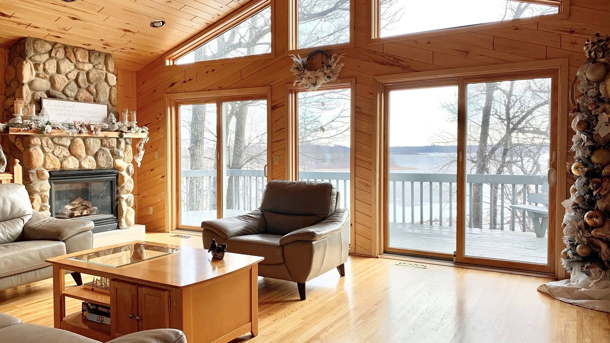 Aitkin House | Picturesque Getaway on Private Lakefront Property