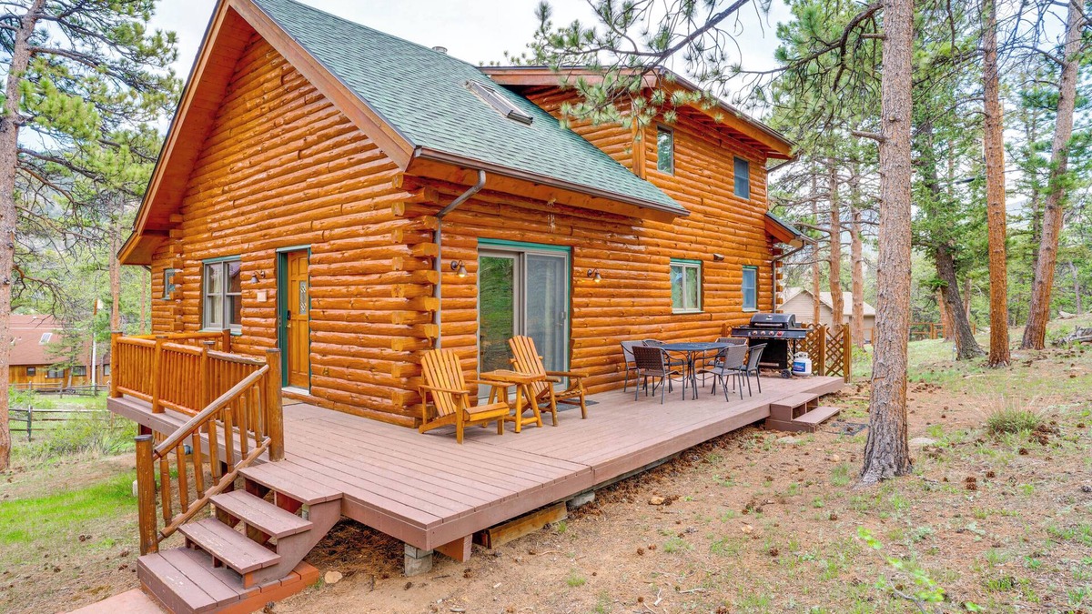 Carriage Hills Cabin | Picturesque Log Cabin in Estes Park: 9 Mi. to RMNP