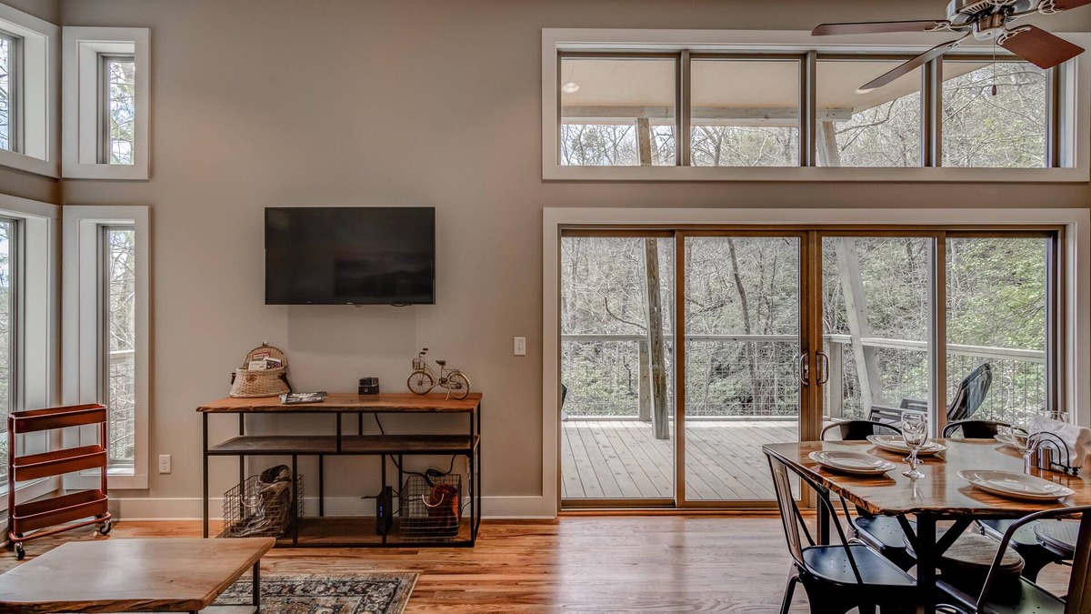Pisgah Forest Cabin | PILOT COVE 1 BR Cabin - Modern Luxury w/Nature!