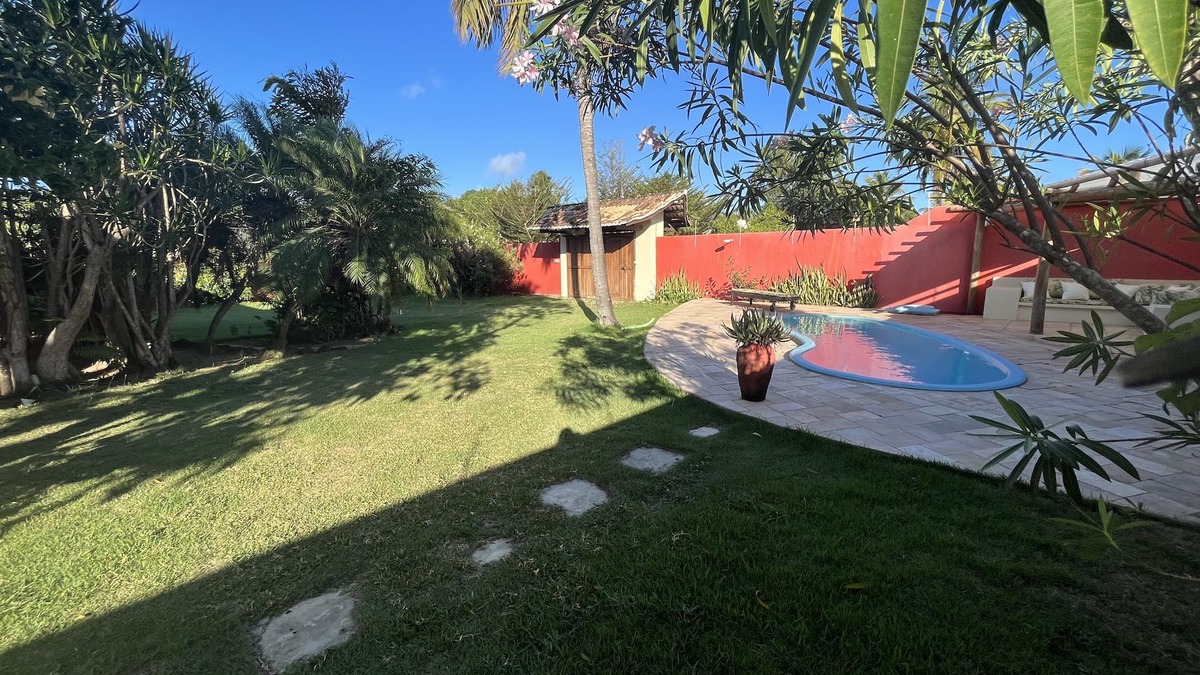 Tibau do Sul House | Pirambu house - garden, pool and gourmet area 5 minutes from the beach