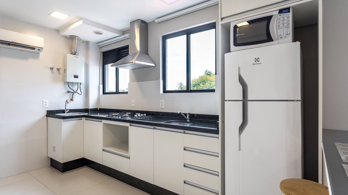 Reboucas Apartment | Pleione ⭐️ complete flat, garage, Jd. Botanical PUC Center
