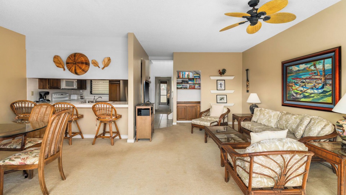 Bayview Condo | Poipu Kai Makanui 422 - Two-bedroom Garden View condo on the island of Kaua'i.