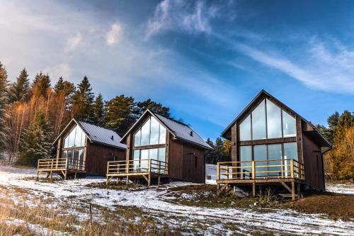 Krzyzowka Cabin | POLANA PIORUN Domki całoroczne w Beskidach