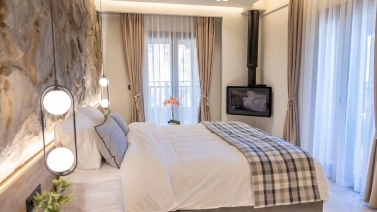 Kalambaka Apartment | Polyzos Luxury Suites Meteora #6 - Adults Friendly