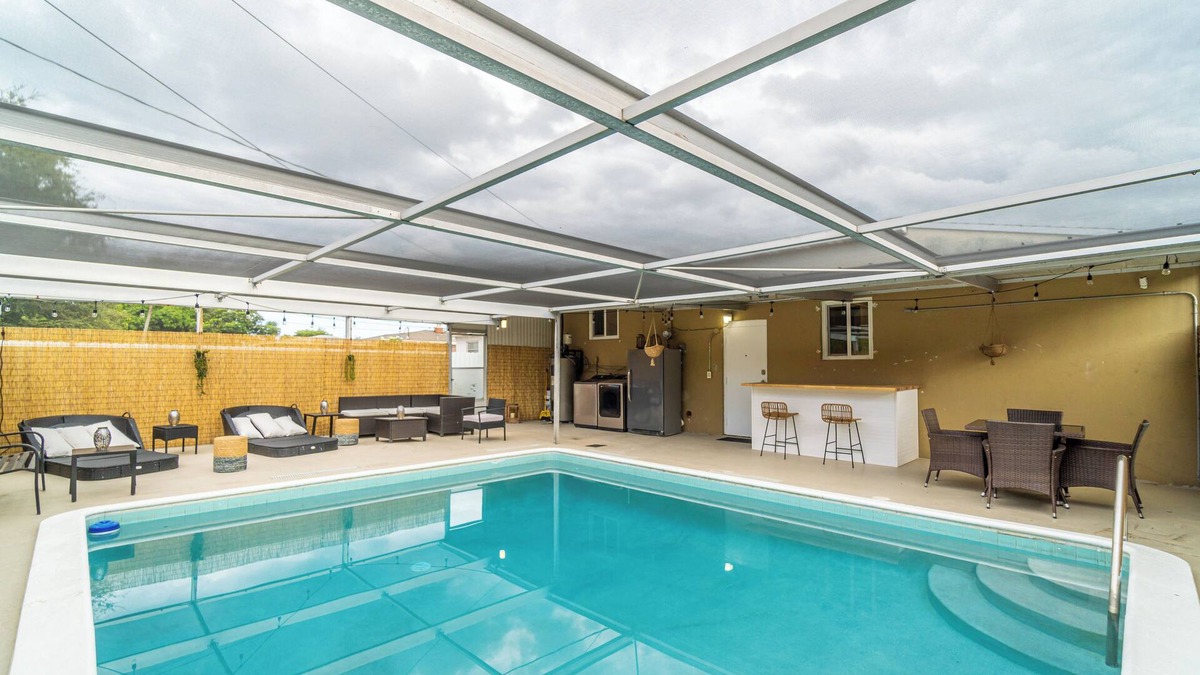 North Miami House | Pool, 4 Bed, 3 Bath, Patio, Parking.
