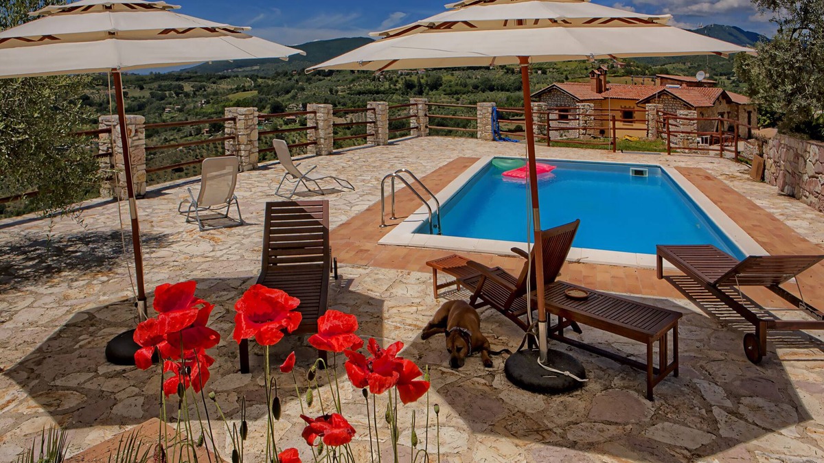 Casaprota Resort | pool and breathtaking view on Roman countryside