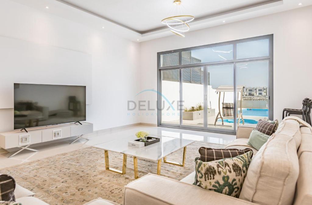 Sharm Villa | Pool and Sea Views 4BR and Maids Room Villa with Private Pool, Kid's Pool and BBQ Facility, Sharm - Al Dana Villa, Al Dana Island by Deluxe Holiday Homes