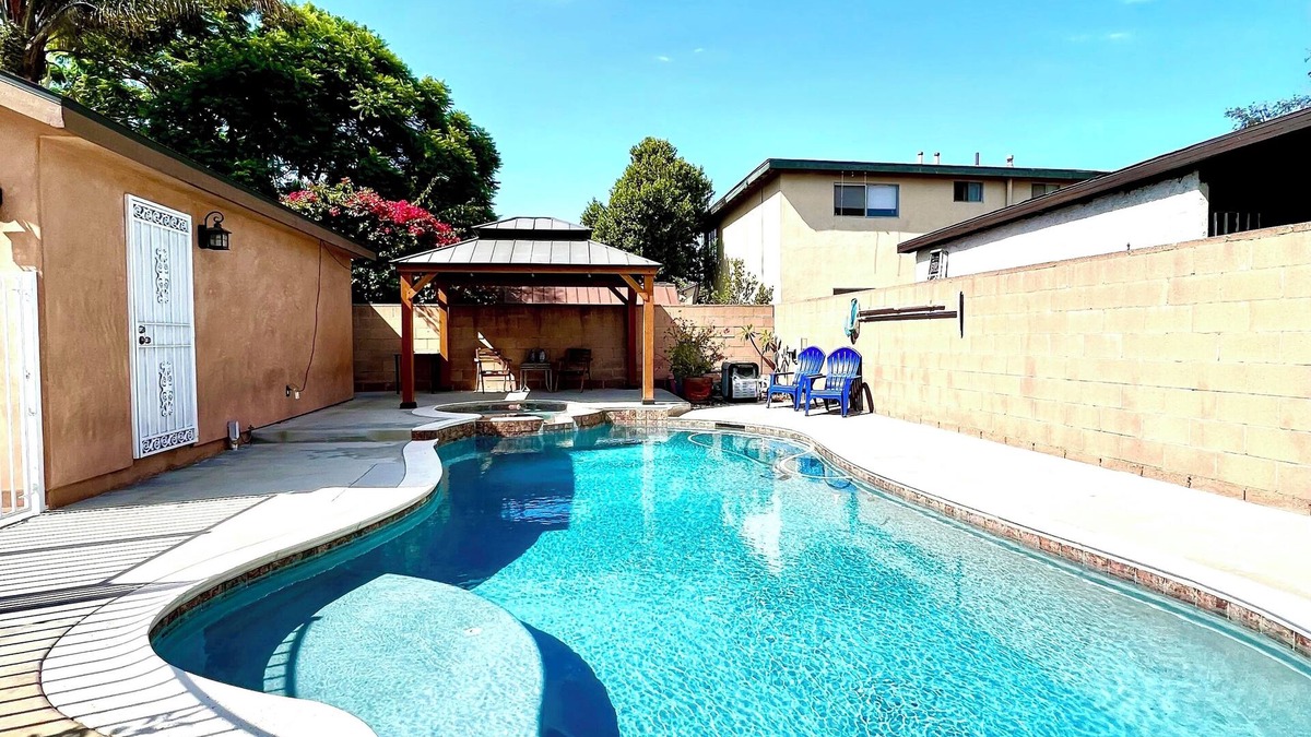 Cypress House | Pool house in Orange County, CA