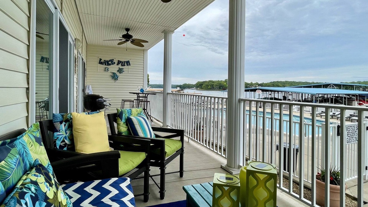 Sunrise Beach Condo | Pool & Lakeside 3BR condo . less than 10 steps to the heated pool!